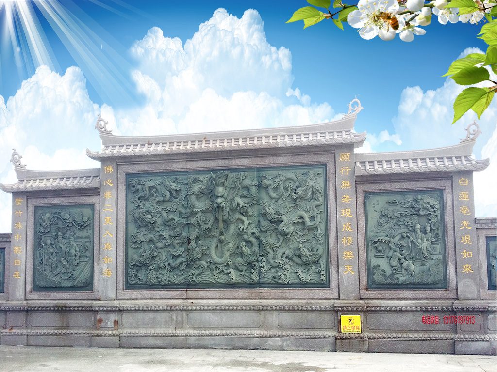 九龙御道丹陛石浮雕壁画让建筑物间的连接顺畅