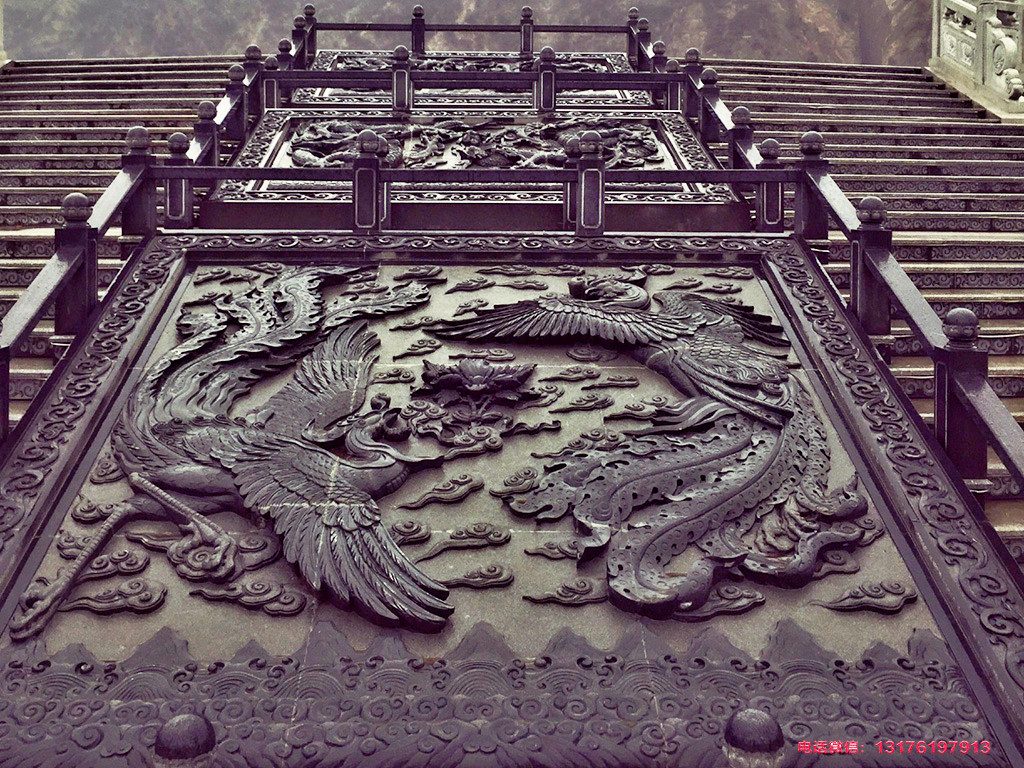 九龙御道丹陛石浮雕壁画让建筑物间的连接顺畅