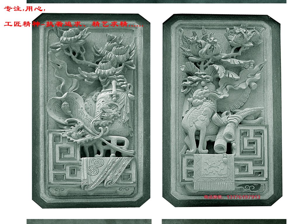 青石壁画-简单石雕壁画历史-各种石雕影壁墙图片大全