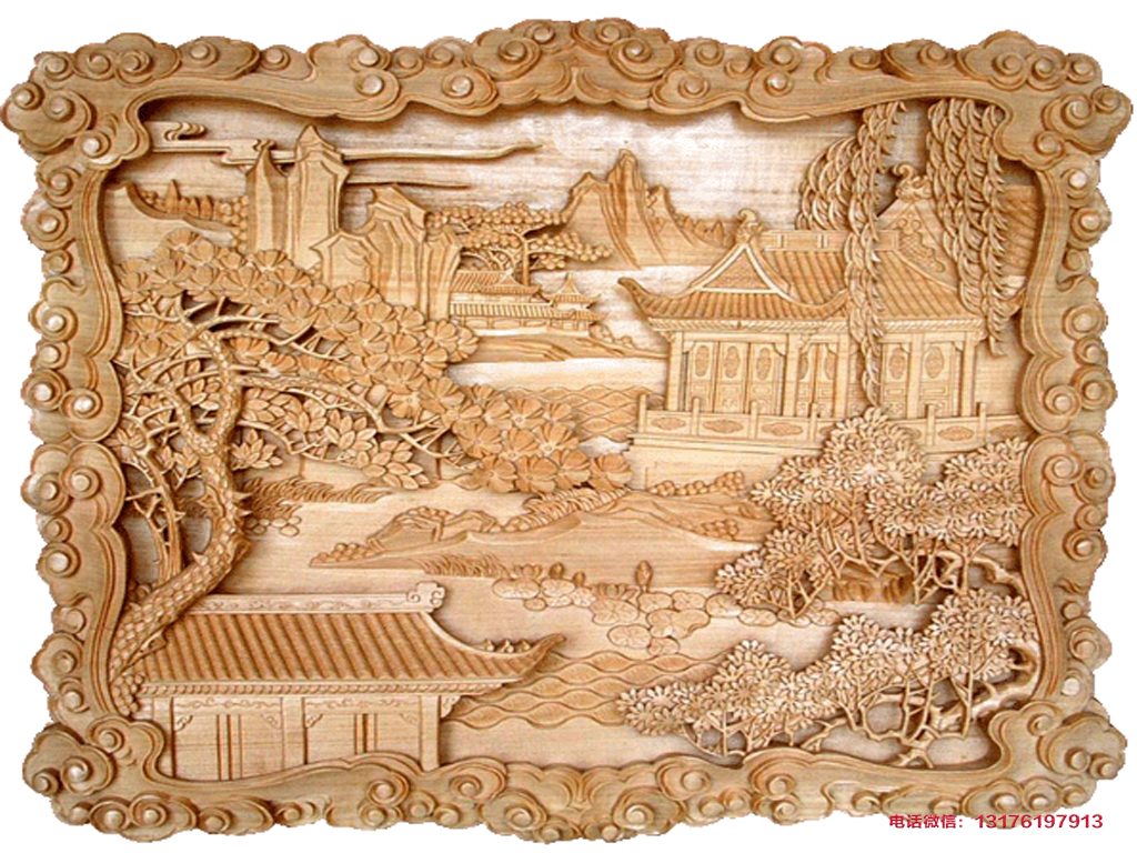 山水浮雕壁画-迎门墙山水浮雕图片适合安装在什么地方