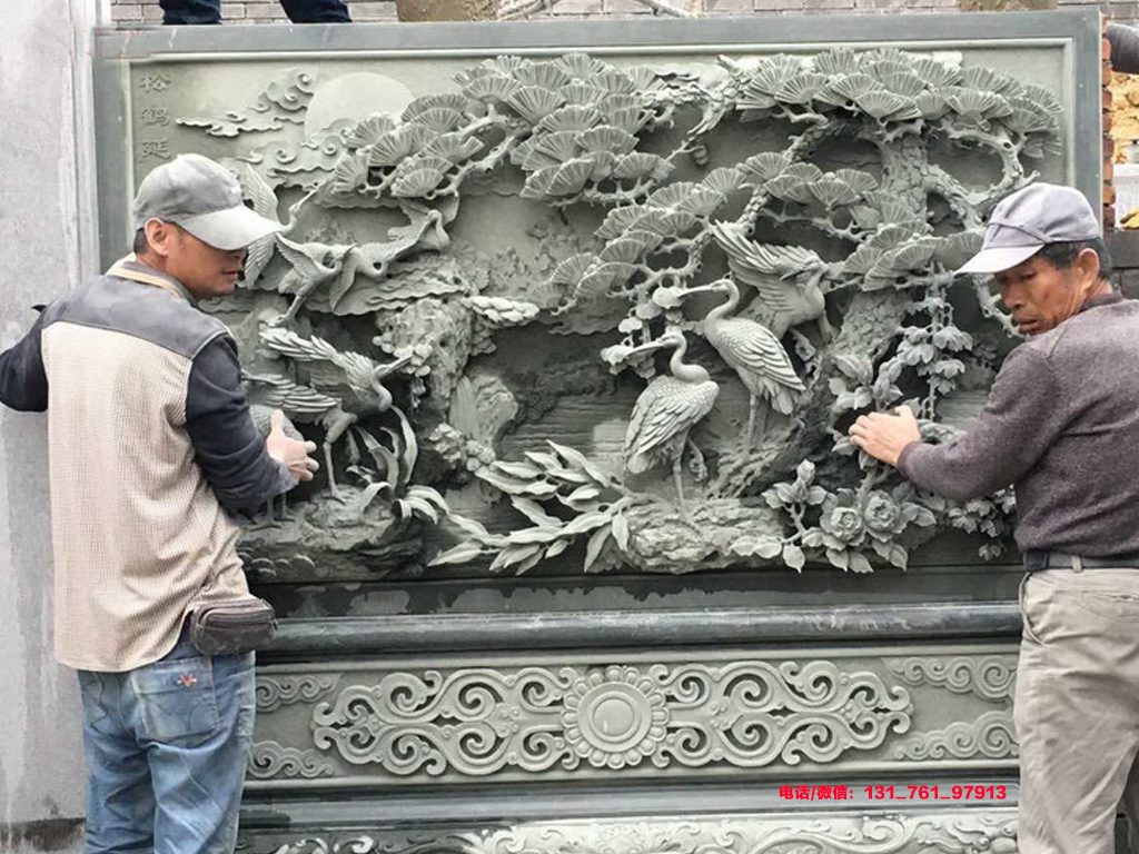 中国现代山水浮雕壁画的先驱和发展