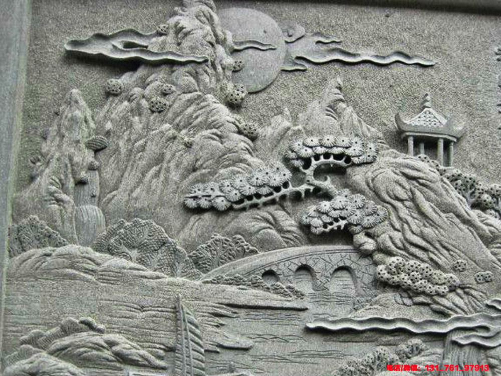 中国现代山水浮雕壁画的先驱和发展