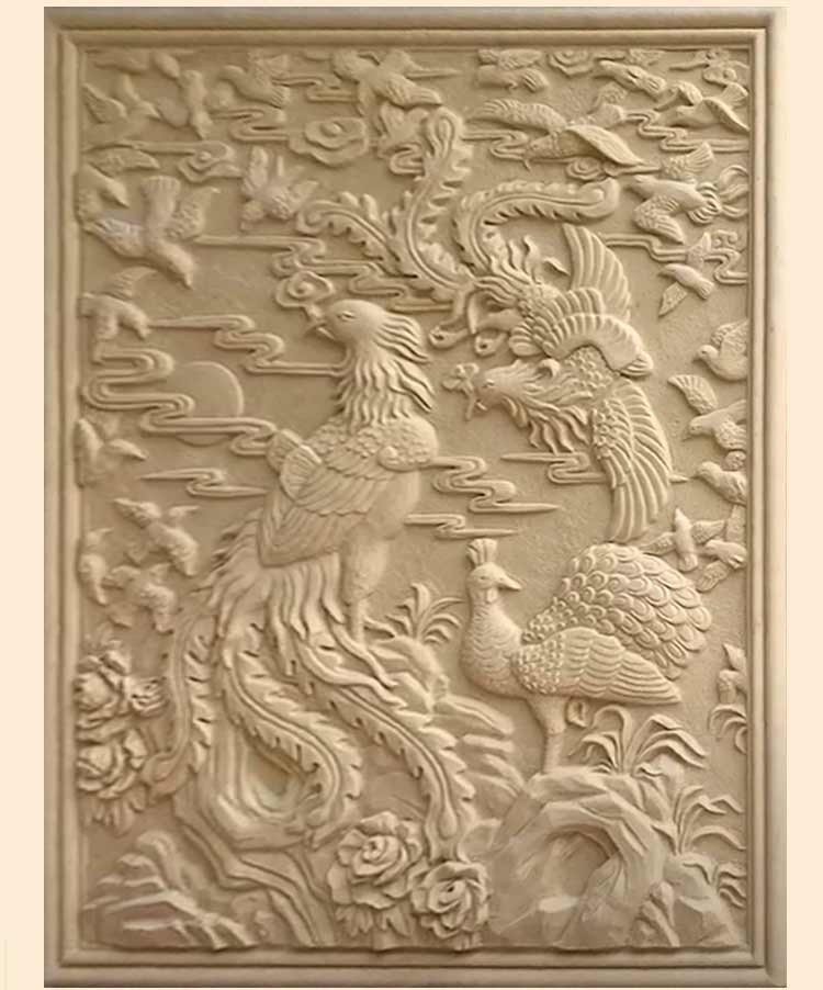 雕刻壁画怎么做？石雕壁画图片大全集