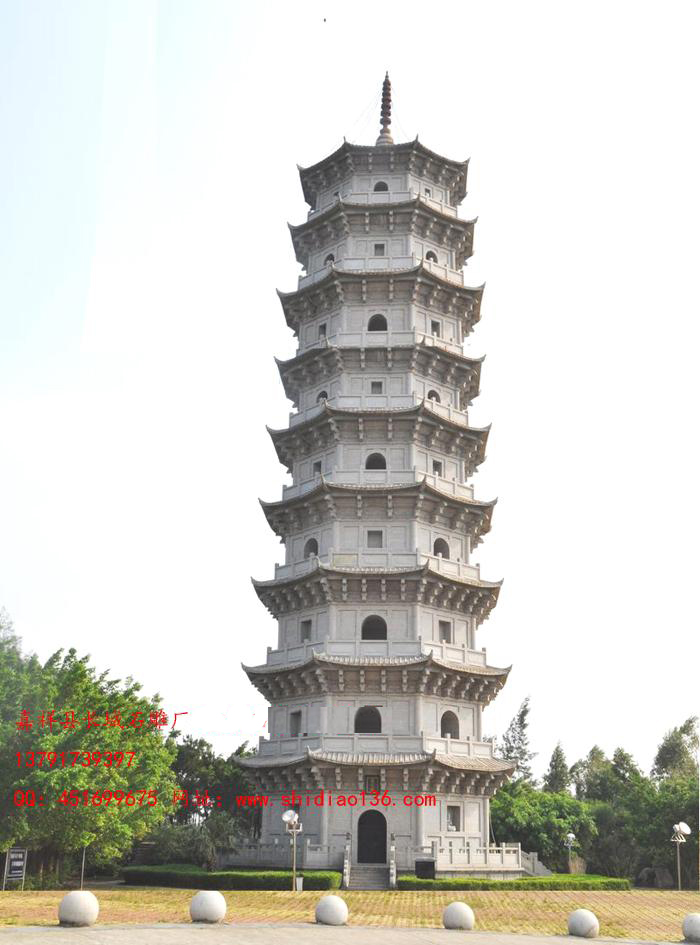 佛教石雕、寺院石塔